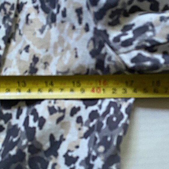 Joie Mehira B Linen Animal Leopard print Blazer - Picture 14 of 16